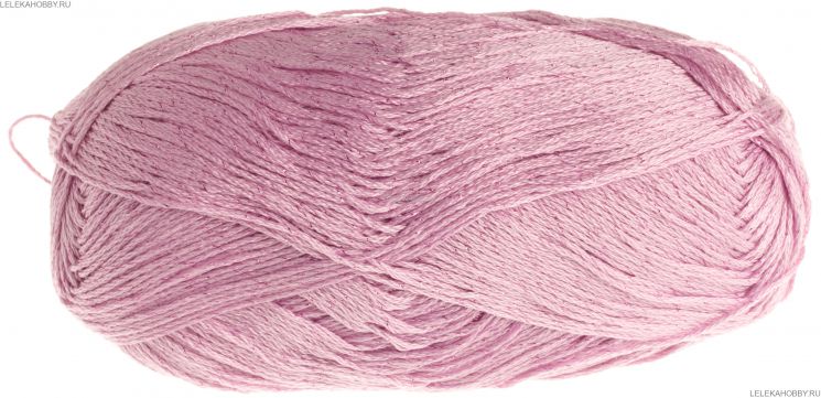 Пряжа ПЕХОРКА Блестящее лето // 006 // 29 // Розовая сирень