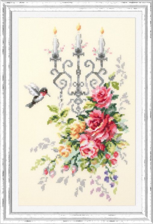 100-202 Набор для вышивания Чудесная игла "ТОРЖЕСТВЕННЫЙ ЭТЮД"