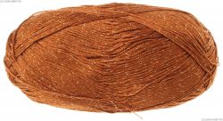 Пряжа ПЕХОРКА Блестящее лето // 006 // 416 // Светло-коричневый