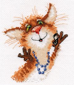 0-106 Набор для вышивания Алиса "Алло-о…!"