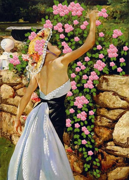 НЛ3-021 Набор для вышивания лентами ТМ Наследие "Пленительный аромат"