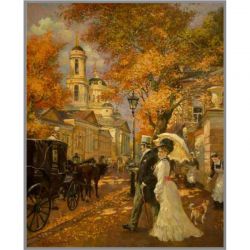 Z-325 Алмазная мозаика Милато "Бабье лето. Вечер"