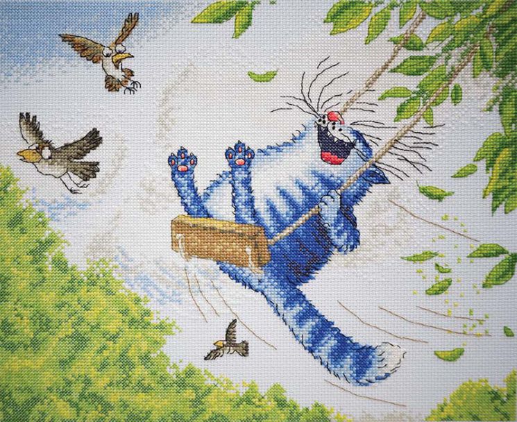 07.011.09 Набор для вышивания Марья Искусница "Ура! Каникулы"