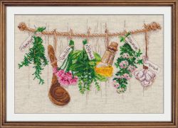 1079 Набор для вышивания ОВЕН "Душистые травы"