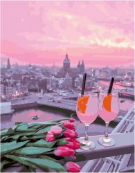 PK55009 Картина по номерам PAINTBOY "Свидание на высоте" Эксклюзив