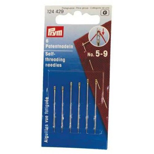 Набор патентных игл с перьевым ушком, в ассортименте №5-9, 6 шт, Prym
