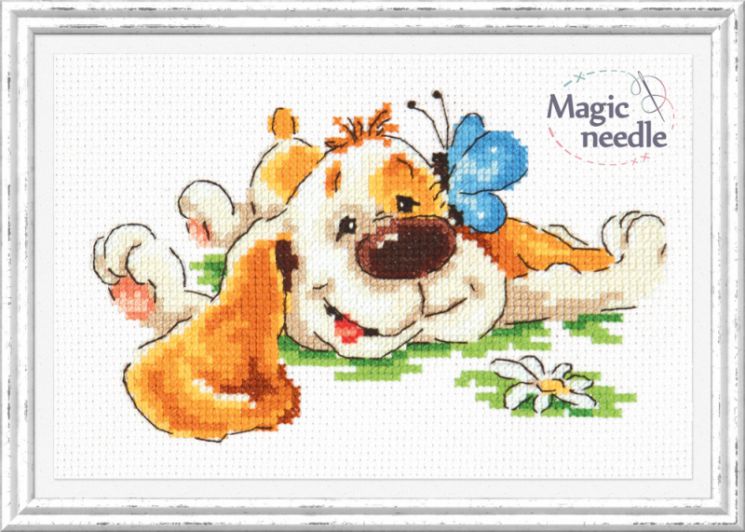 16-16 Набор для вышивания Чудесная игла "БЕЗ ЗАДНИХ НОГ!"