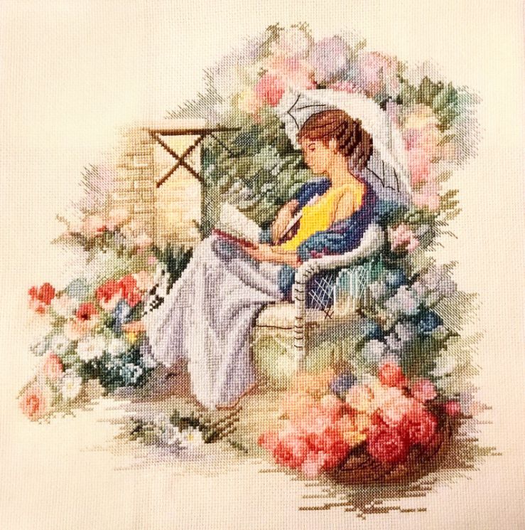 08.004.01 Набор для вышивания Марья Искусница "Летний сад"