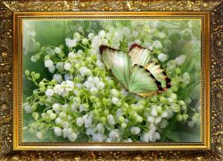 NR-7 Алмазная мозаика Милато "Весенняя радость"