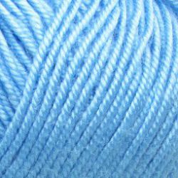 Пряжа ПЕХОРКА Рукодельная // 073 // 05 // Голубой