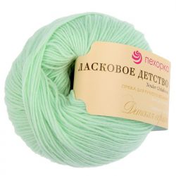 Пряжа ПЕХОРКА Ласковое детство // 070 // 41 // Салатовый