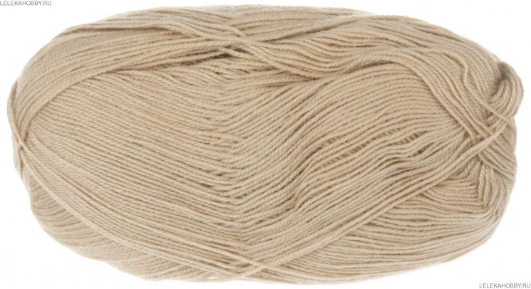 Пряжа ПЕХОРКА Кроссбред Бразилии // 020 // 274 // Серо-бежевый