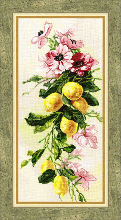 ФС-002 Набор для вышивания Золотое Руно "Дары лета" по кртине Катарины Кляйн