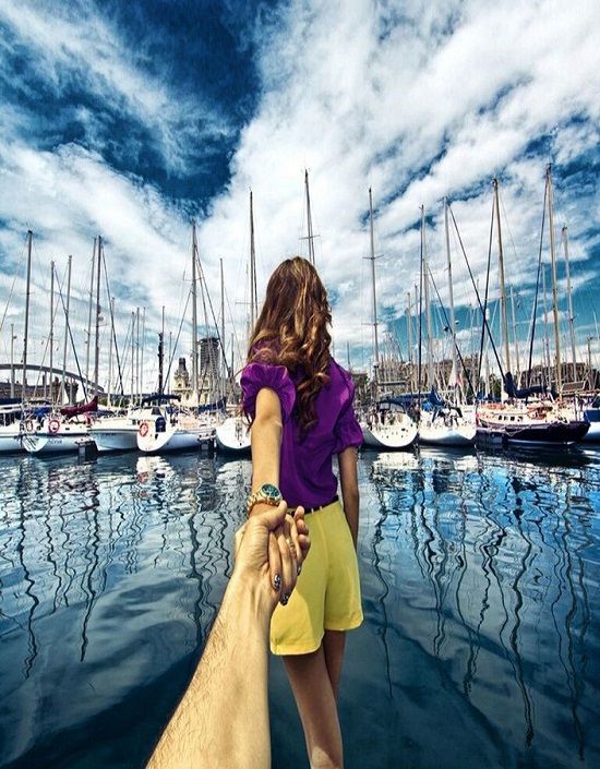 GX24446 Картина по номерам Paintboy "За мной к яхтам" 