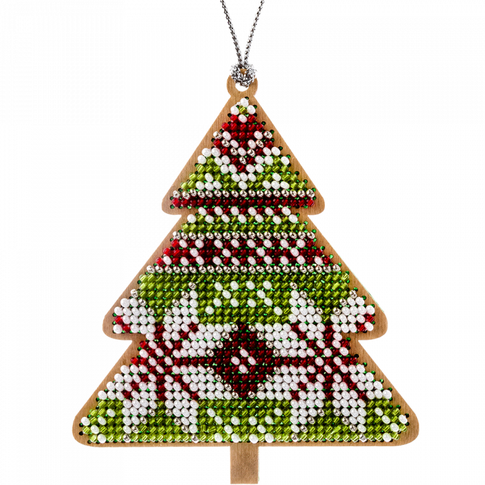 Набор для вышивания бисером по дереву ВОЛШЕБНАЯ СТРАНА FLK-135, 8*10см