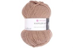 Пряжа ПЕХОРКА Народная // 081 // 165 // Темно-бежевый