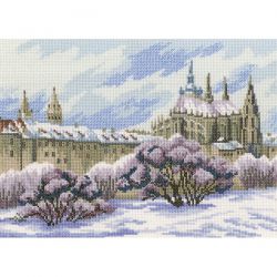 М419 Набор для вышивания РТО " Зимняя Прага"
