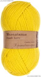 Пряжа ПЕХОРКА Молодёжная // 092 // 27 // Лимон