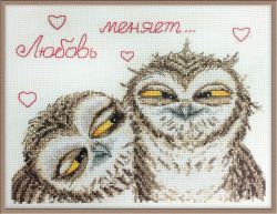15.002.01 Набор для вышивания Марья Искусница "Чуства совуль" по рисунку О. Куреевой
