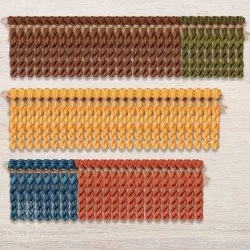 НМул-ИМП163-3283-5 Набор ниток OwlForest для схем «Индейские мотивы» (DMC) 5 цветов "Панно" 28 каунт в 3 нити