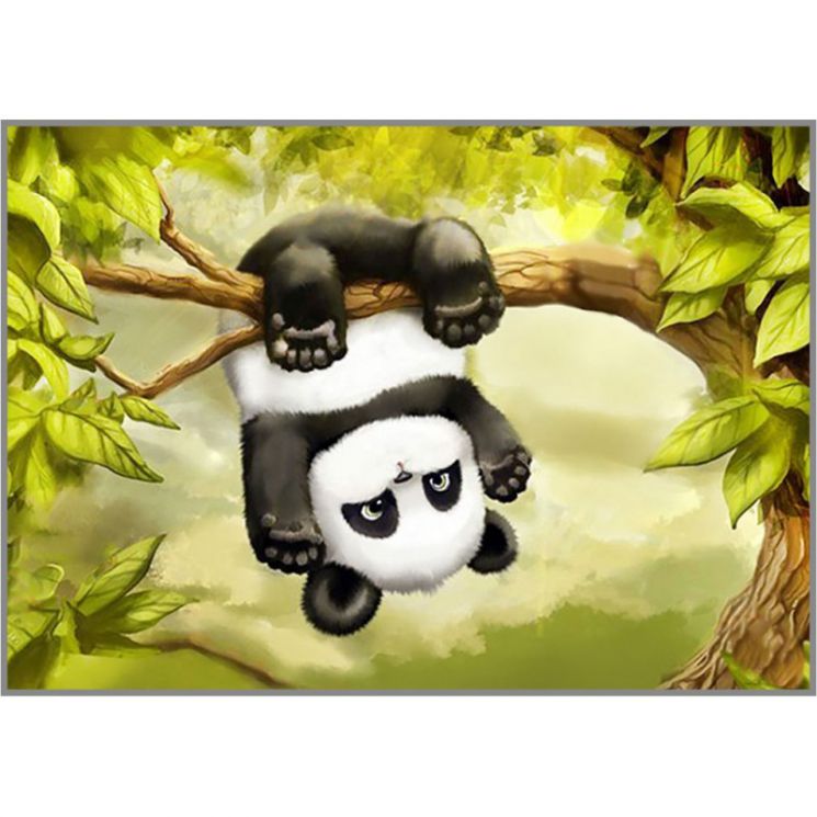 N-386 Алмазная мозаика Милато "Игривая панда"