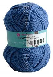 Пряжа ПЕХОРКА Нежная // 054 // 256 // Светлая джинса