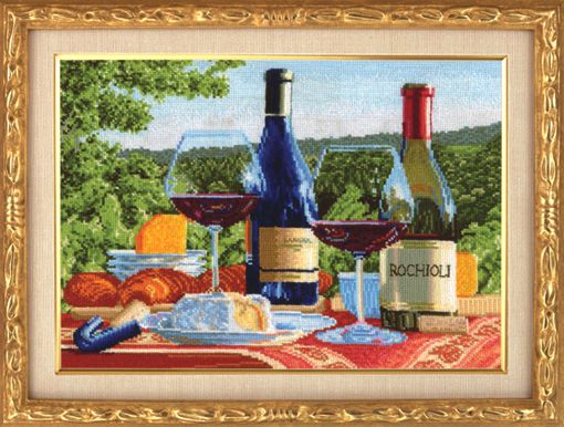 Набор для вышивания крестом СДЕЛАЙ СВОИМИ РУКАМИ "Прованс" П-24