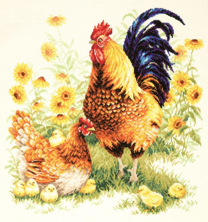 64-09 Набор для вышивания Чудесная игла "Семейные ценности"