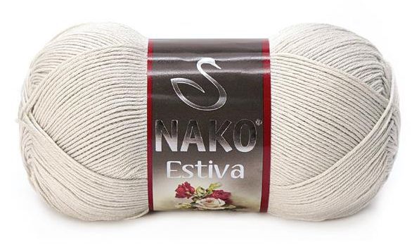 Пряжа Estiva 10874 Бежевый