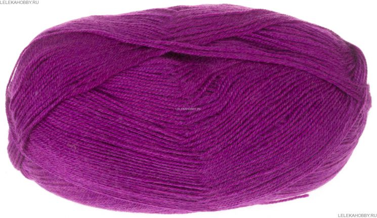 Пряжа ПЕХОРКА Кроссбред Бразилии // 020 // 567 // Темная фиалка