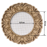 Заготовка для вышивания нитками на канве FLH-020 9*9см