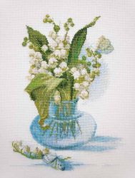 04.005.17 Набор для вышивания Марья Искусница "Ландыши"