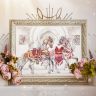 130-080 Набор для вышивания Чудесная игла "Королевские скакуны"
