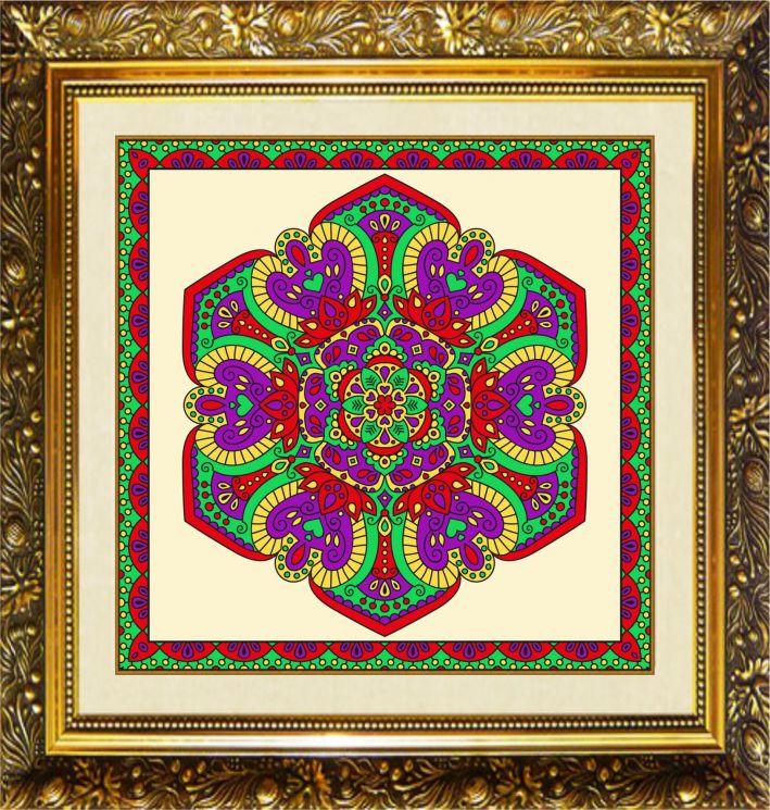 MD-012 Алмазная мозаика МИЛАТО Мандала