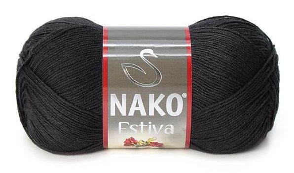 Пряжа Estiva 217 Черный