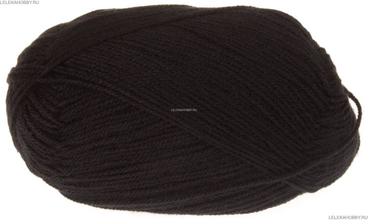 Пряжа ПЕХОРКА Детская новинка // 012 // 02 // Черный