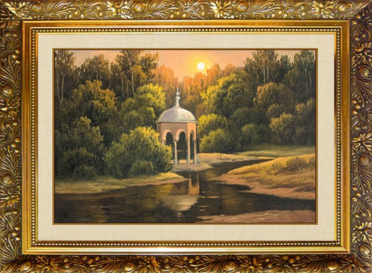 F-239 Алмазная мозаика МИЛАТО "Лесная беседка"