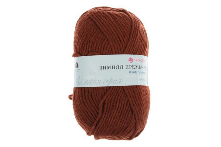 Пряжа ПЕХОРКА Зимняя премьера // 060 // 173 // Грильяж