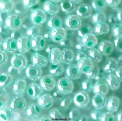 37358 Бисер бирюзовый жемчужный (Preciosa) 