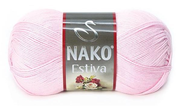 Пряжа Estiva 4857 Светло-розовый