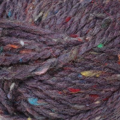 Пряжа ПЕХОРКА Смесовая // 096 // 1161 // Фиолетовый  меланж