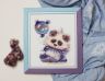 ВК-059 Набор для вышивания Золотое Руно "Панда с шариком"