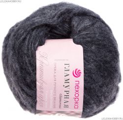 Пряжа ПЕХОРКА Гламурная // 068 // 35 // Маренго