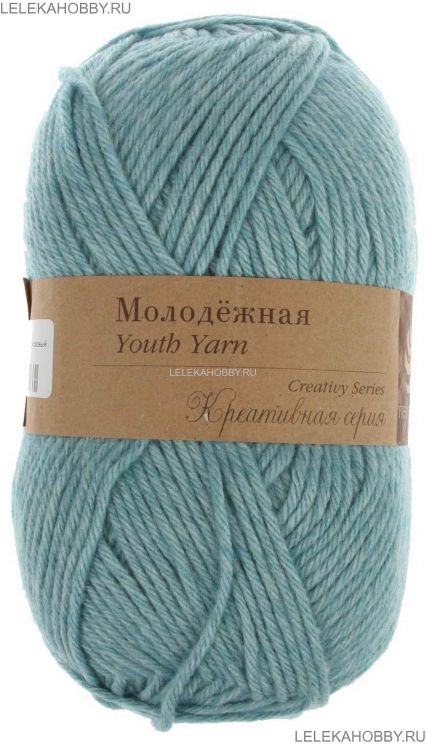 Пряжа ПЕХОРКА Молодёжная // 092 // 752 // Дымчатый