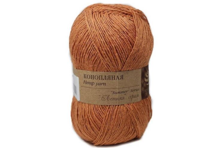 Пряжа ПЕХОРКА Конопляная // 090 // 1002 // Карамель