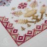 0012-РМ-Н-3Bf Набор для вышивания СОВИНЫЙ ЛЕС  "Русские мотивы", белфаст