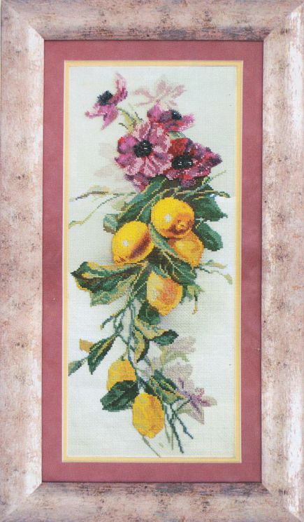 М-50 Набор для вышивания Чаривна Мить "Лимоны"