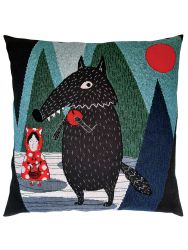 CU071 НАБОР ДЛЯ ВЫШИВАНИЯ РТО "ЛАДНО, Я СЪЕМ ТЕБЯ ПОЗЖЕ!" - ГОВОРИТ ВОЛК