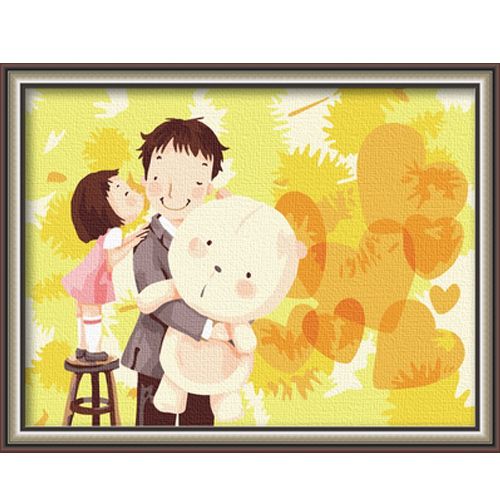 Картина по номерам Mengley "Подарок от брата" ME023