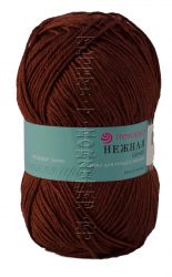 Пряжа ПЕХОРКА Нежная // 054 // 787 // Марсала
